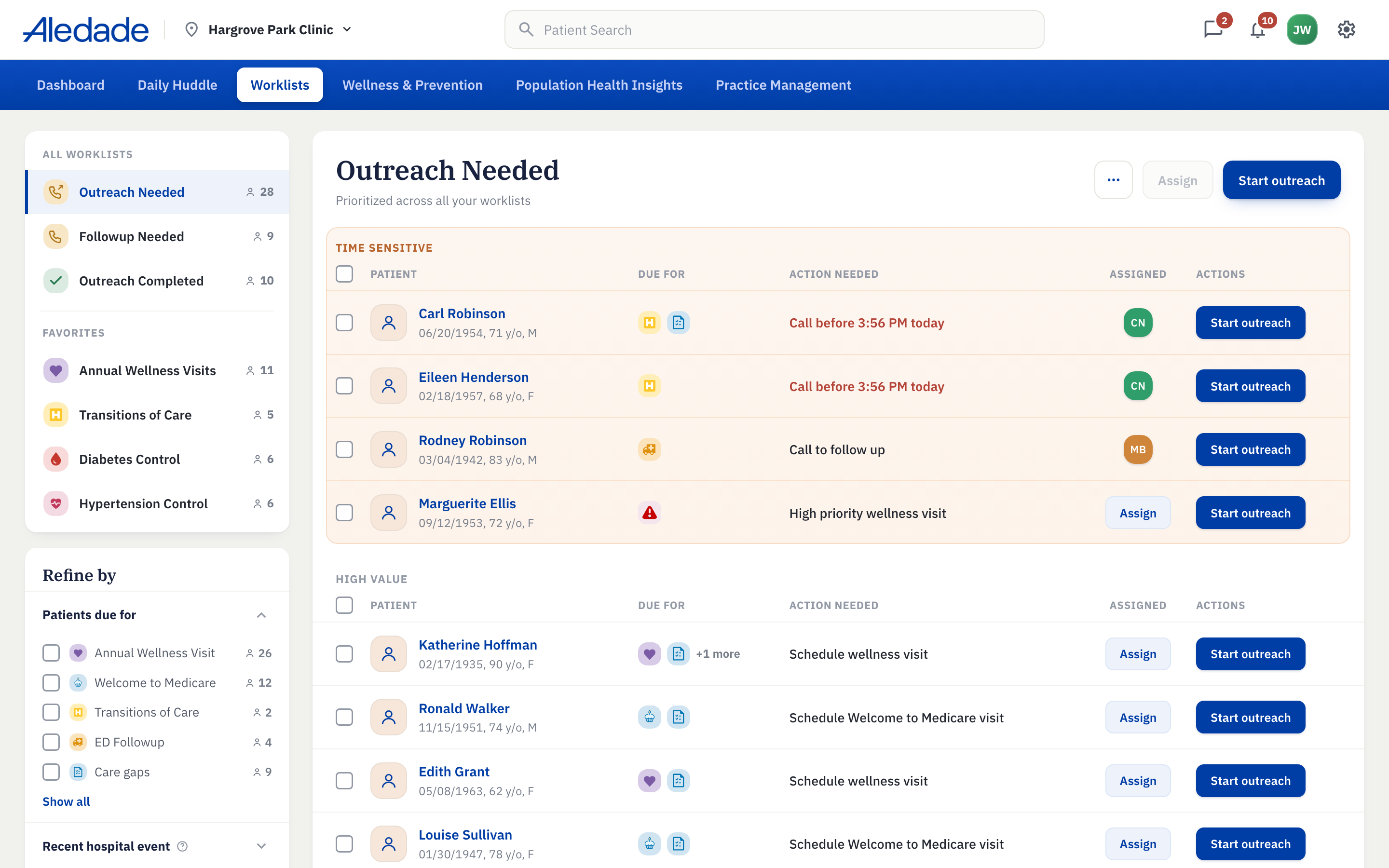 Redesigning Aledade around the daily work of preventive care